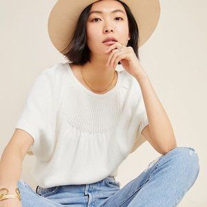 Anthropologie Ivory Belle Sweater Top NWT
